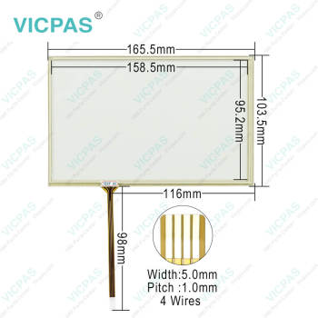 Beijer X2 base 5 v2 Protective Film Touch Screen Glass