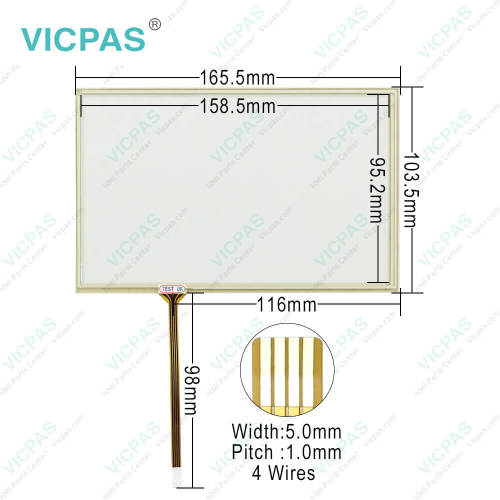 Beijer X2 base 5 v2 Protective Film Touch Screen Glass