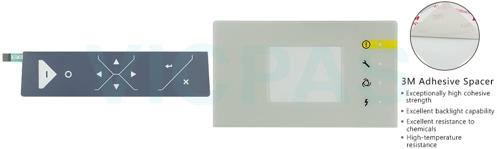 SRN1216A00716 P1900520012 PPBE0612 LR244507 Membrane Switch Keypad Protective Film Replacement