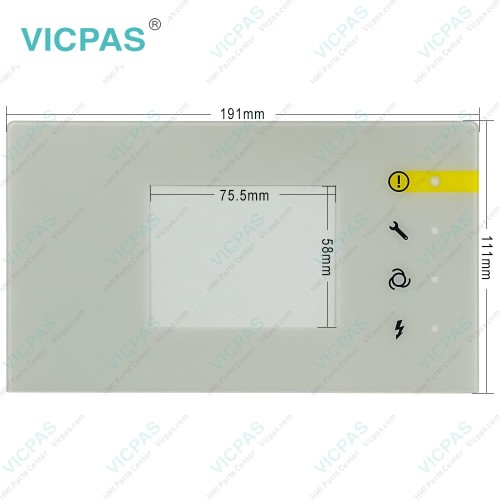 Atlas Copco PPBE0612 P1900520012 Membrane Keypad Protective Film