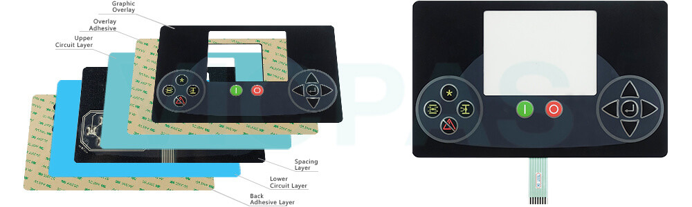 Ingersoll Rand Xe-145M Keypad Membrane Repair Replacement