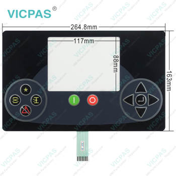 Ingersoll Rand Xe-145M Membrane Switch Replacement
