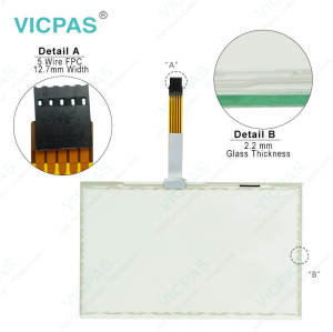 WOP-3100T WOP-3100T-C4AE WOP-3100T-C4BE Touch Screen Panel Front Overlay