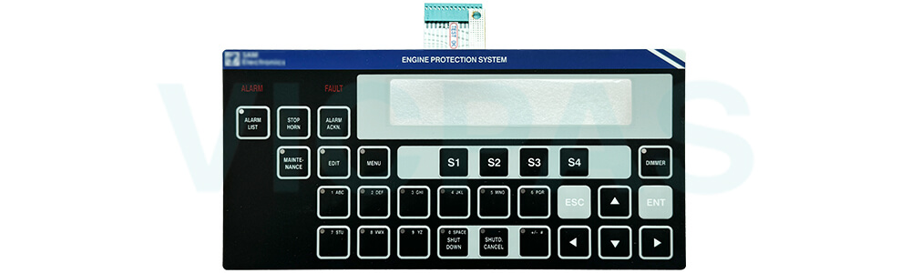 SAM ENGINE PROTECTION SYSTEM EMP-220-M Keyboard Membrane Replacement