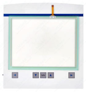 VEP30.2CGU-128NA-CAD-128-GE-FW Touch Glass Front Overlay