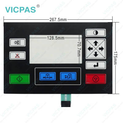Ingersoll-Rand Intellisys Controller 22110399 Membrane Switch