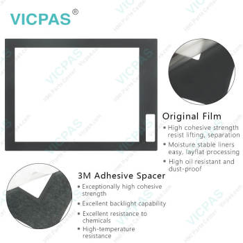 6181P-15NS2KH 6181P-15NSXP HMI Touch Glass Front Overlay