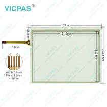 DPT090410001-JB Touch Membrane Replacement