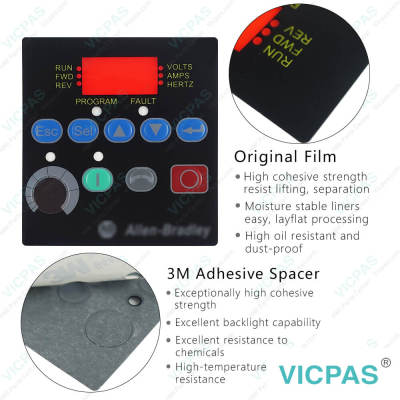 22A-A2P3N104 22A-A4P5N104 22A-B1P5N104 22A-B2P3N104 Membrane Keypad Replacement