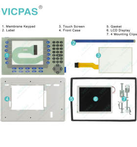 6189-RDB7C 6189-RDB7CK 6189-RDB7CM Touch Panel Terminal Keypad