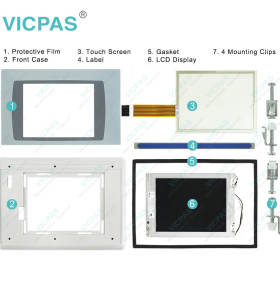 6189-RDT7C 6189-RDT7CK 6189-RDT7CM Touch Screen HMI Repair