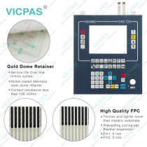 DESMA DRC1210 B-12318 Switch Membrane Replacement