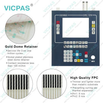 DESMA DRC1210 B-12318 Switch Membrane Replacement