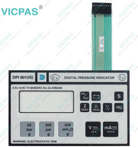 DRUCK DPI 601 IS Membrane Switch Replacement