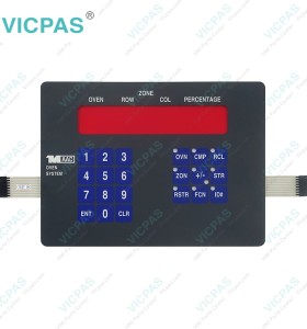 Electro Cam V8002Y Oven Ref 73117 Membrane Keyboard Keypad