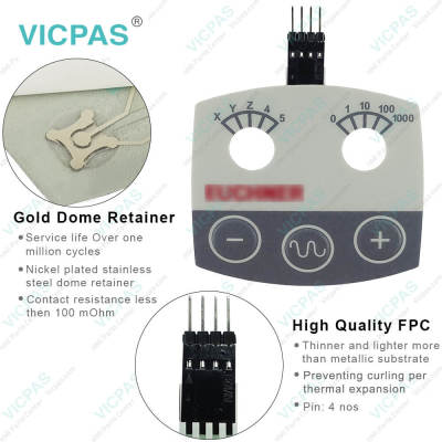 Euchner HBA-079827 Operator Panel Keypad Replacement