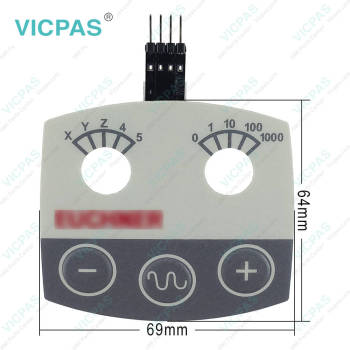 Euchner HBA-079827 Operator Panel Keypad Replacement