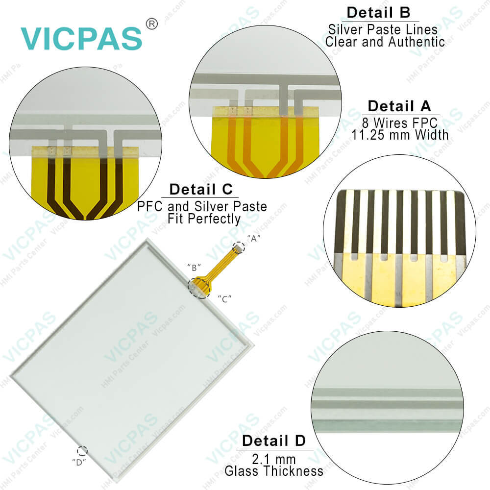 FT-AS00-12.1A MMI Touch Screen Monitor Replacement