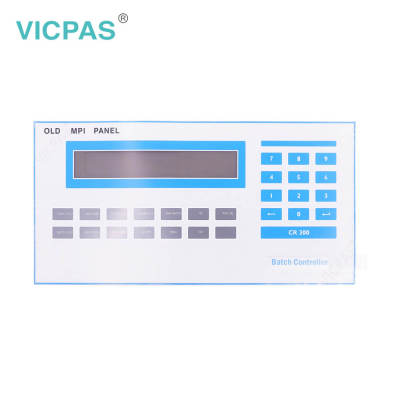 CHRONOS RICHARDSON 0593810 Batch Controller CR300 OLD MPI PANEL Membrane Keyboard Keypad