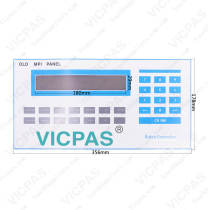 CHRONOS RICHARDSON 0593810 Batch Controller CR300 OLD MPI PANEL Membrane Keyboard Keypad