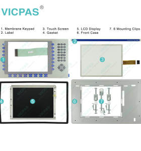 6189-RDB10C 6189-RDB10CM Switch Membrane Touch Digitizer