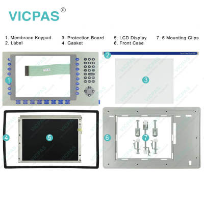 6189-RDK10C Membrane Keypad Front Case LCD Display Repair