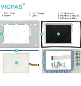 6189-RDB12C 6189-RDB12CK Touch Membrane Operator Keyboard Repair