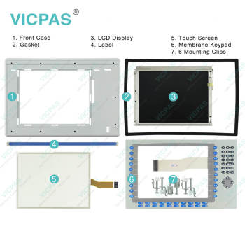 6189-RDB12C 6189-RDB12CK Touch Membrane Operator Keyboard Repair