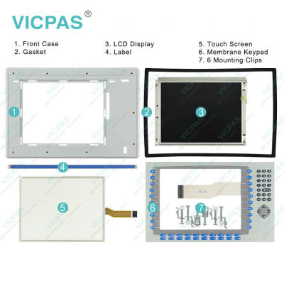 6189-RDB12C 6189-RDB12CK Touch Membrane Operator Keyboard Repair