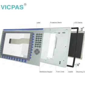 6189-RDK12C 6189-RDK12CK HMI LCD Keypad Membrane Plastic Case