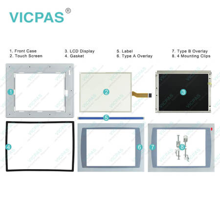 6182H-12TEH15A 6182H-12TEH4A 6182H-12TEH6A 6182H-12TRH15A HMI Replacement