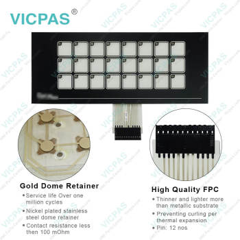 OPTIMATE OP-1224 Keypad Membrane Replacement