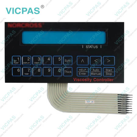 NORCROSS VISCOSITY CONTROLLER MP90 Membrane Switch