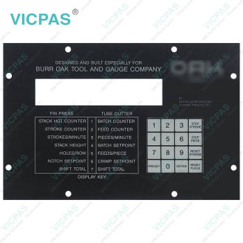 Burr Oak Tools 58480-402 Switch Membrane Replacement