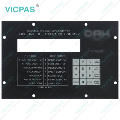 Burr Oak Tools 58480-402 Switch Membrane Replacement