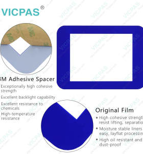 A06-PC-VA-WEBER-S(1316309) Touch Membrane Front Overlay