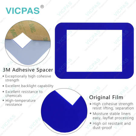 A06-PC-VA-WEBER-S(1316309) Touch Membrane Front Overlay