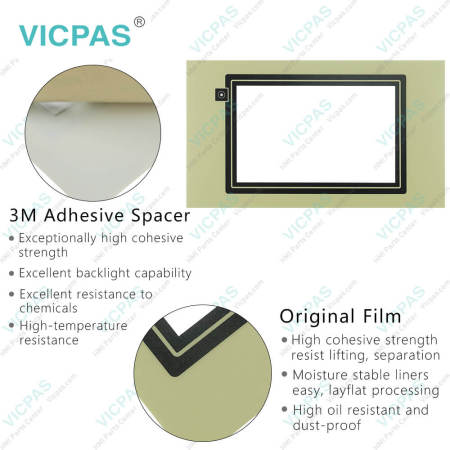 MILACRON 13018781-0008-0815 Touch Screen Glass Front Overlay