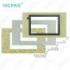 MILACRON 13018781-0008-0815 Touch Screen Glass Front Overlay