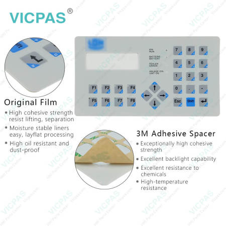 BERTHEL ComCon 90 CC90-24482 Membrane Switch Replacement