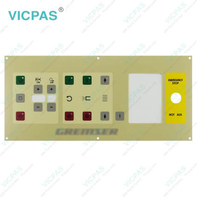 Gremser 3.65-0002 Membrane Keyboard Keypad Replacement