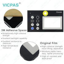 UPC7B2-C2 Touch Screen Glass Front Overlay Replacement