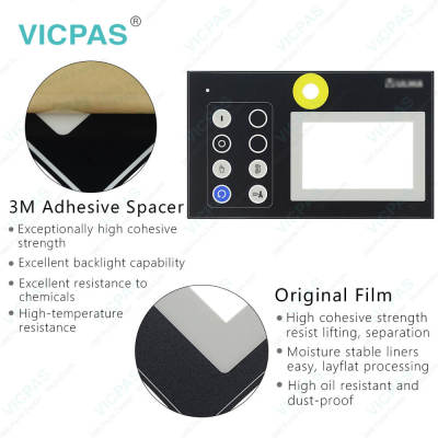 UPC7B2-C2 Touch Screen Glass Front Overlay Replacement