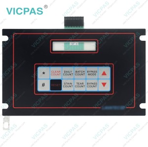 Lane Controller Keyboard Membrane Replacement