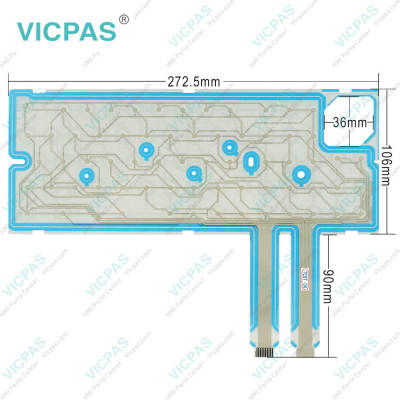 N860-1618-T013/20 N860-1618-V321 Membrane Switch Repair
