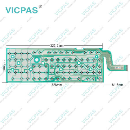 OKUMA 146-K05109 Membrane Keypad Switch Replacement