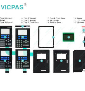 2711-K3A5L1 PanelView 300 Membrane Keyboard Keypad