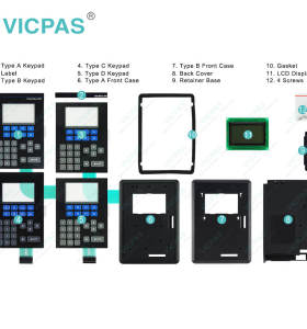 2711-K3A2L1 PanelView 300 Membrane Keyboard Keypad