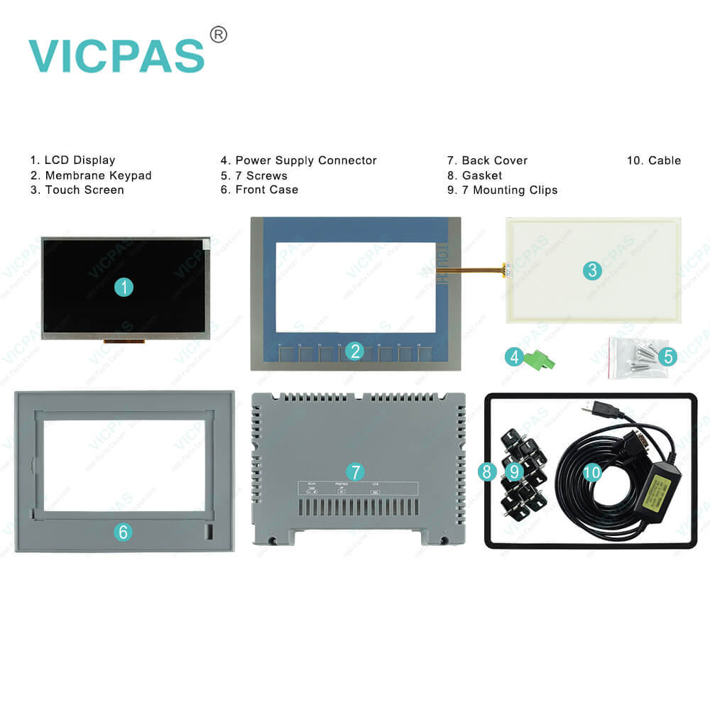 6AV2123-2GB03-0AX0 Siemens Simatic HMI KTP700 Basic Panel