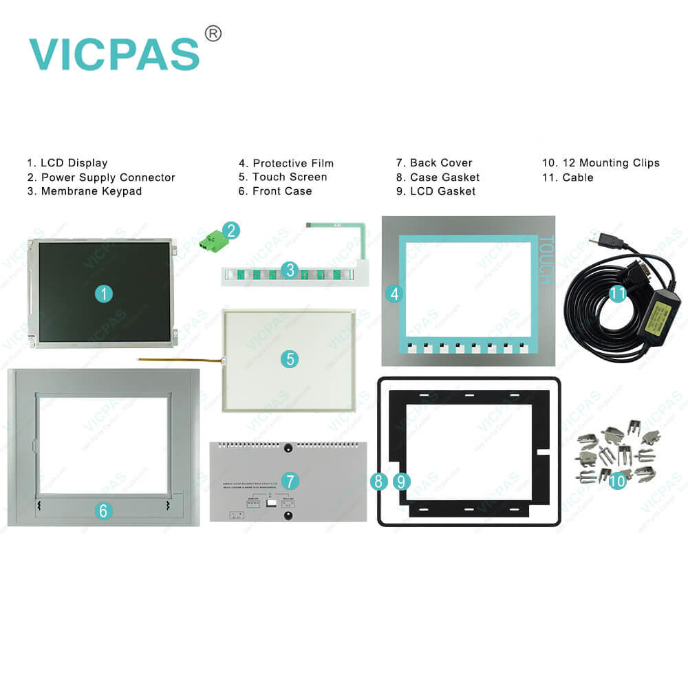 6AG1647-0AF11-4AX0 Siemens KTP1000 Basic Color PN Touch Screen